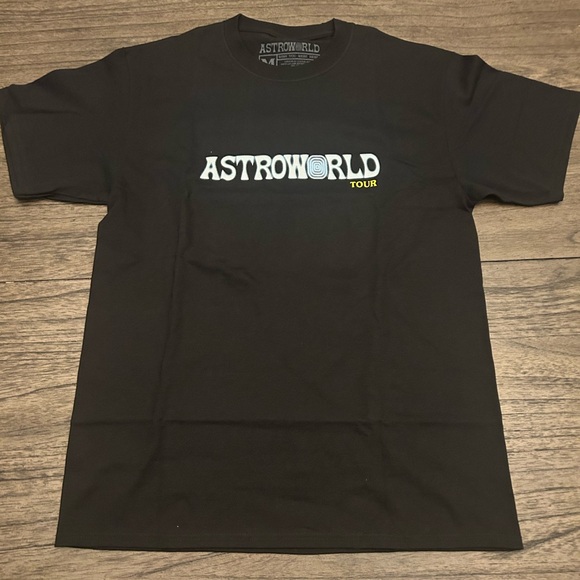 Travis Scott Black Astroworld Tour “Wish You Were Here T-Shirt Size Medium - Picture 2 of 9